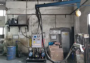 Polyurethane Injection Machine Metal Industries Unifab Philippines